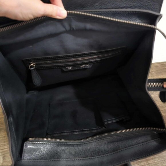 Celine Black Leather Luggage Mini Tote Handbag - Picture 10 of 11